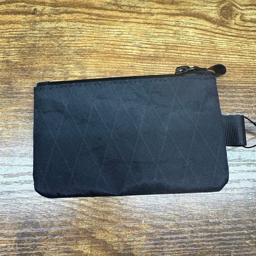 Alpaka Zip Pouch Black X-Pac Waterproof EDC Wallet Card Holder Small Travel Bag - Picture 3 of 6